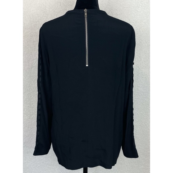 IRO • Black Ashty Long Sleeve Blouse - Picture 8 of 16